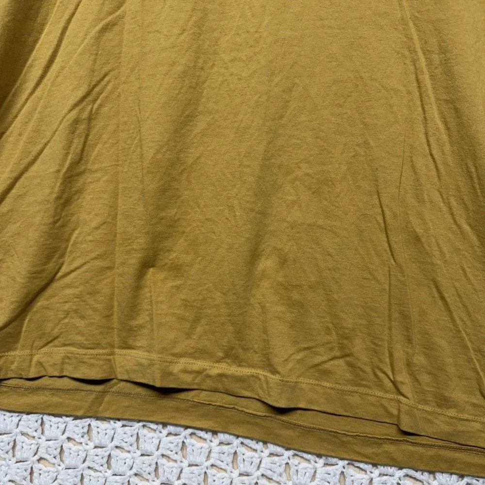 True Religion T Shirt Mens XL Yellow Short Slv Crew Neck The Original Buddha